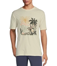 Rowm Outsider's Oasis Short Sleeve Landscape Embroidered T-Shirt