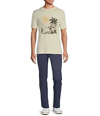 Rowm Outsider's Oasis Short Sleeve Landscape Embroidered T-Shirt