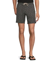 Rowm Outsider's Oasis Solid 7#double; Inseam Jacquard Knit Shorts