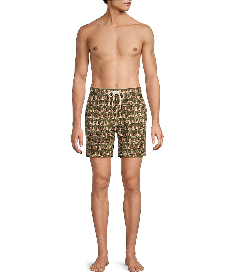 Rowm Palm Burst 6#double; Swim Trunks