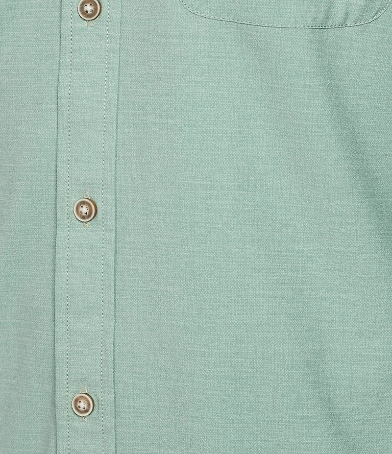 Rowm Performance Rec + Relax Short Sleeve Solid Textured Shirt