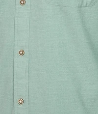 Rowm Performance Rec + Relax Short Sleeve Solid Textured Shirt
