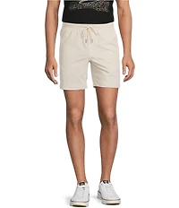 Rowm Rec & Relax Flat Front Solid Textured 7#double; Shorts