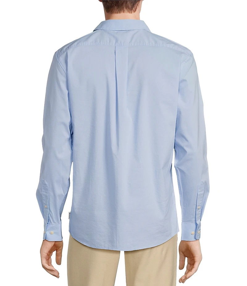 Rowm Rec + Relax Long Sleeve Performance Solid Shirt