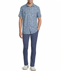 Rowm Rec + Relax Short Sleeve Performance Medium Floral Print Shirt