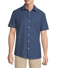 Rowm Rec + Relax Short Sleeve Performance Solid Shirt