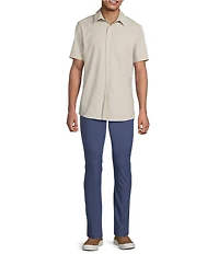 Rowm Rec + Relax Short Sleeve Performance Starburst Print Shirt