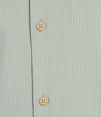 Rowm Seersucker Cabana Woven Top