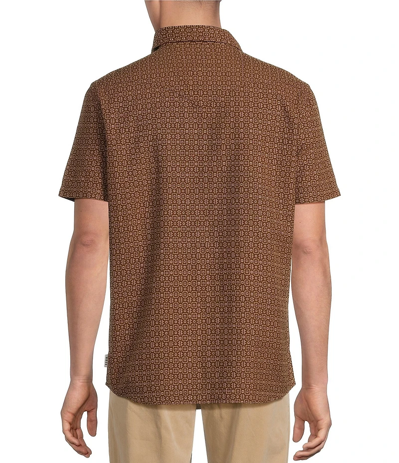 Rowm Short Sleeve Dobby Western Shirt