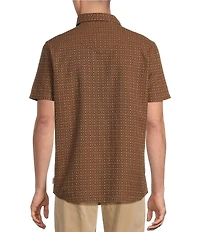 Rowm Short Sleeve Dobby Western Shirt