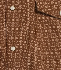 Rowm Short Sleeve Dobby Western Shirt