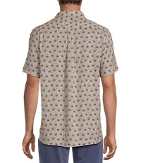 Rowm Short Sleeve Geo Print Shirt