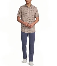 Rowm Short Sleeve Geo Print Shirt
