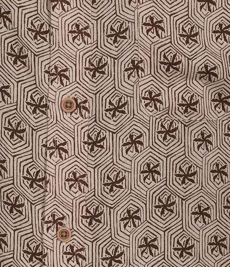 Rowm Short Sleeve Geo Print Shirt