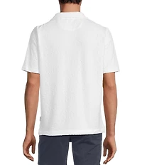 Rowm Short Sleeve Geo Terry Camp Shirt