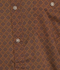Rowm Short Sleeve Large Diamond Geo Print Shirt