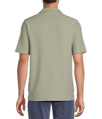 Rowm Short Sleeve Solid Camp Shirt