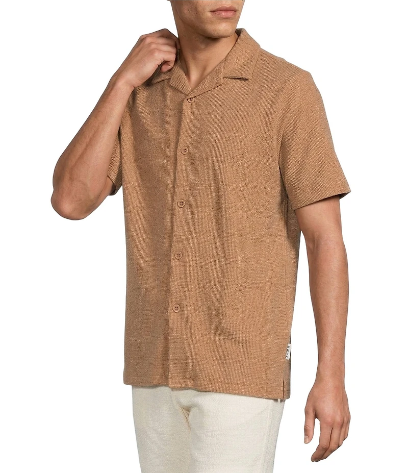 Rowm Short Sleeve Solid Camp Shirt