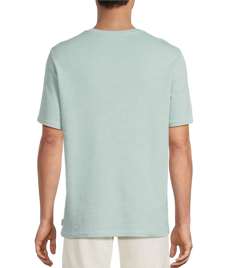 Rowm Short Sleeve Solid Slub T-Shirt