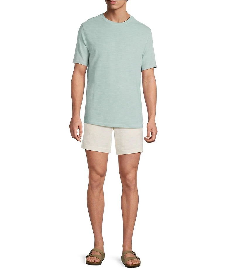 Rowm Short Sleeve Solid Slub T-Shirt