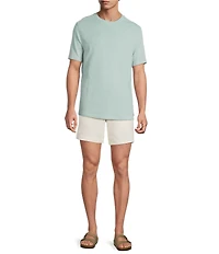 Rowm Short Sleeve Solid Slub T-Shirt