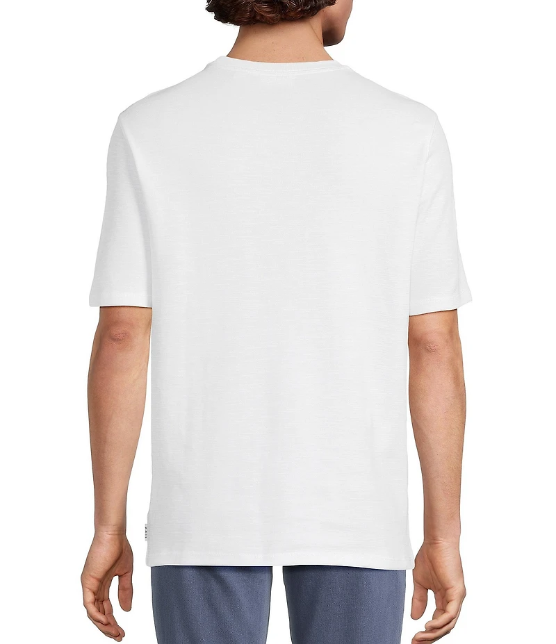Rowm Short Sleeve Solid Slub T-Shirt