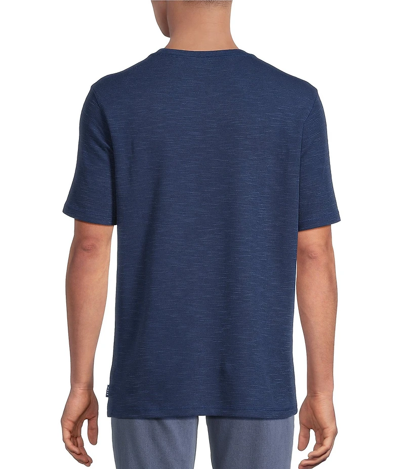 Rowm Short Sleeve Solid Slub T-Shirt