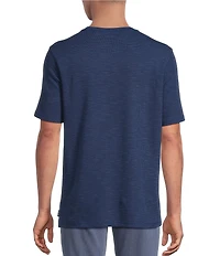 Rowm Short Sleeve Solid Slub T-Shirt