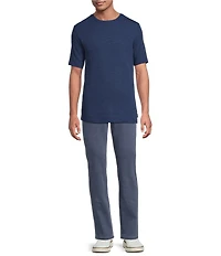 Rowm Short Sleeve Solid Slub T-Shirt