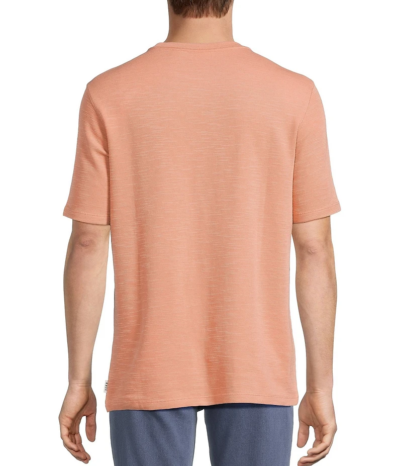 Rowm Short Sleeve Solid Slub T-Shirt