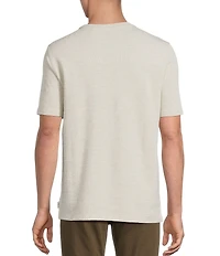 Rowm Short Sleeve Solid Slub T-Shirt