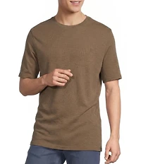 Rowm Short Sleeve Solid Slub T-Shirt