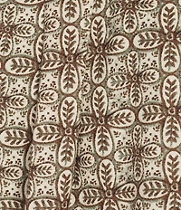 Rowm Short Sleeve Textured Batik Tile Print Shirt