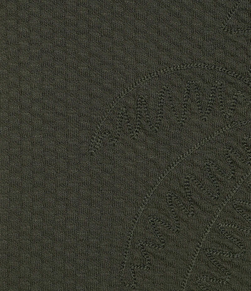 Rowm Short Sleeve Textured Embroidered Camp Shirt