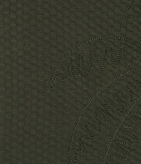 Rowm Short Sleeve Textured Embroidered Camp Shirt