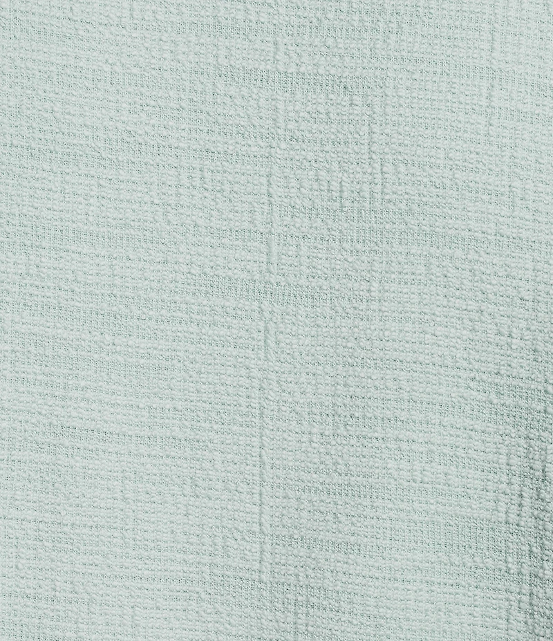 Rowm Short Sleeve Textured Solid Button Front Shirt