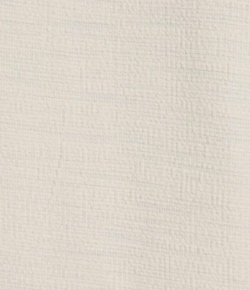 Rowm Short Sleeve Textured Solid Button Front Shirt