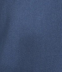 Rowm Short Sleeve Textured Solid Johnny Collar Knit Sweater Shirt