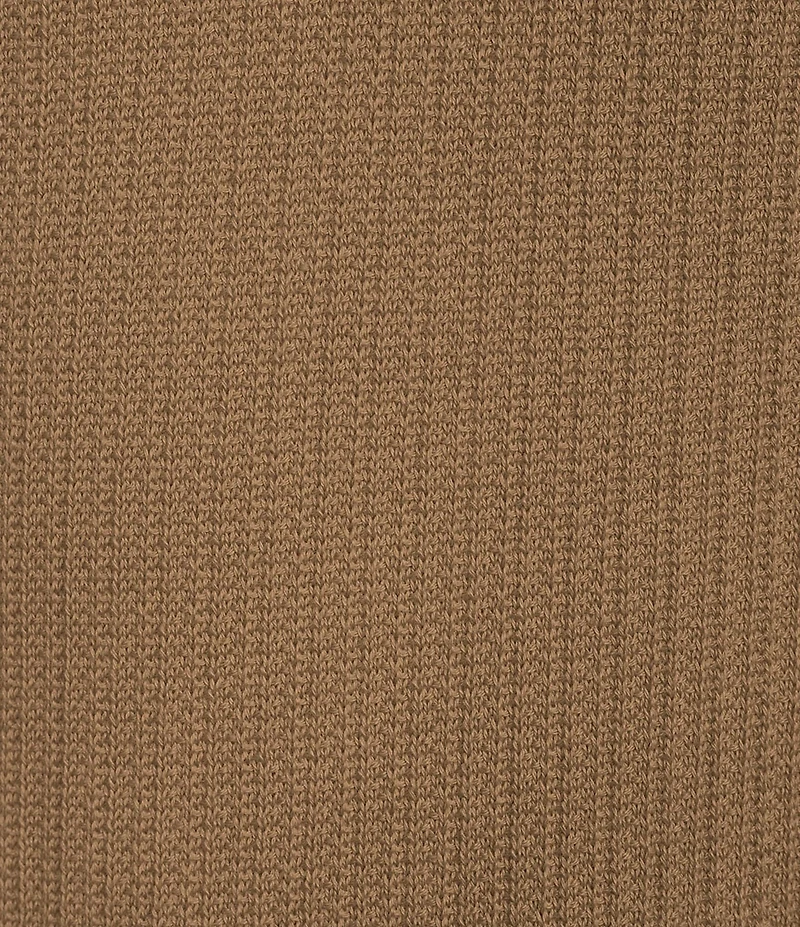 Rowm Short Sleeve Textured Solid Knit Sweater Shirt