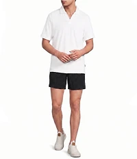 Rowm Solid Terry 7#double; Inseam Shorts