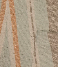 Rowm Striped 7#double; Inseam Shorts