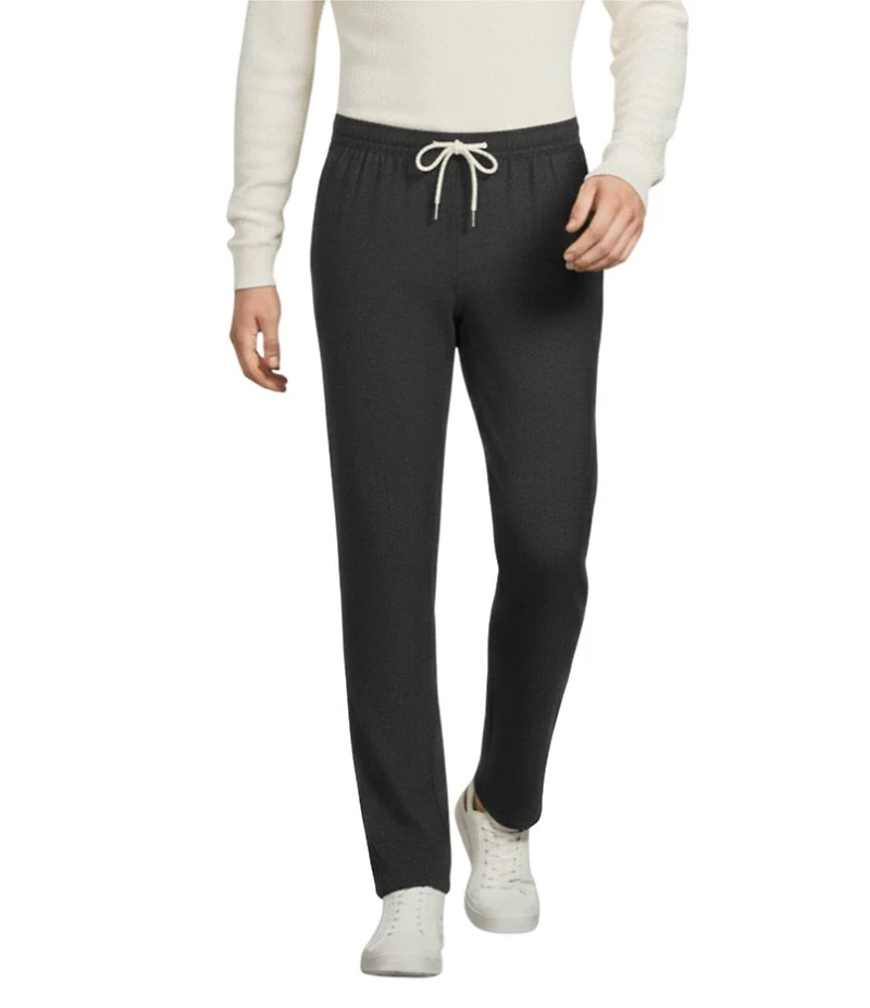 Rowm Textured Drawstring Pants