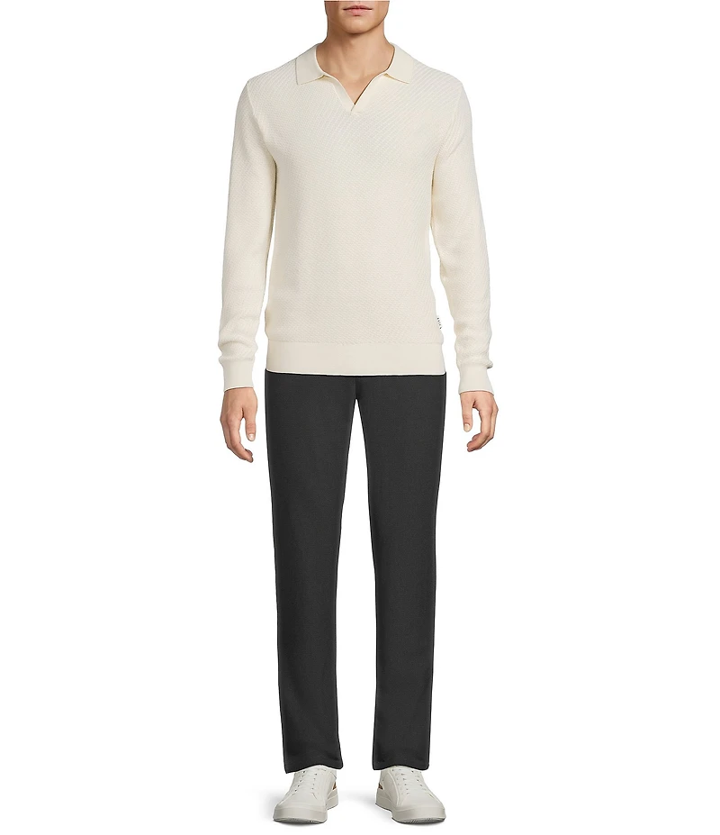 Rowm Textured Drawstring Pants