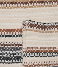 Rowm The Drifter Jacquard Long Sleeve Stripe Chore Jacket