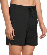 Rowm Trailwave Solid 7#double; Inseam Hybrid Swim Trunks