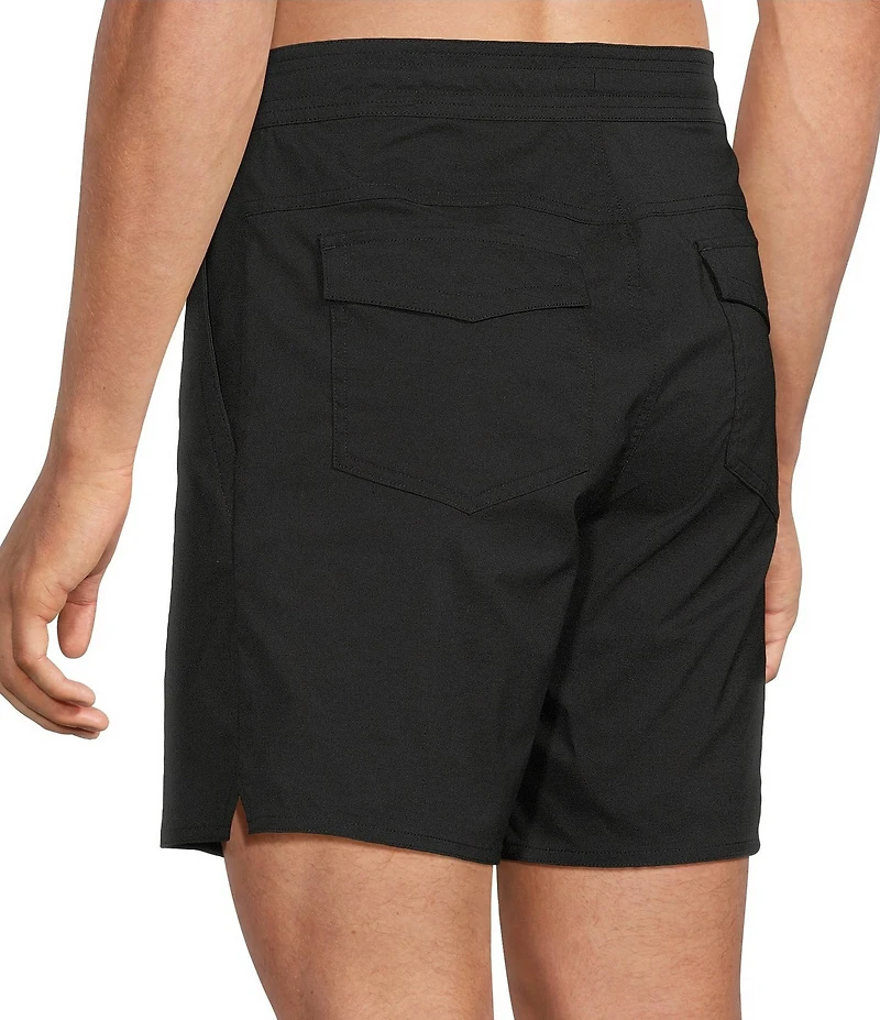 Rowm Trailwave Solid 7#double; Inseam Hybrid Swim Trunks
