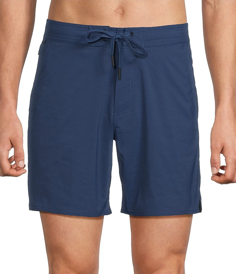 Rowm Trailwave Solid 7#double; Inseam Hybrid Swim Trunks