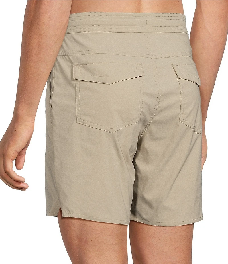 Rowm Trailwave Solid 7#double; Inseam Hybrid Swim Trunks