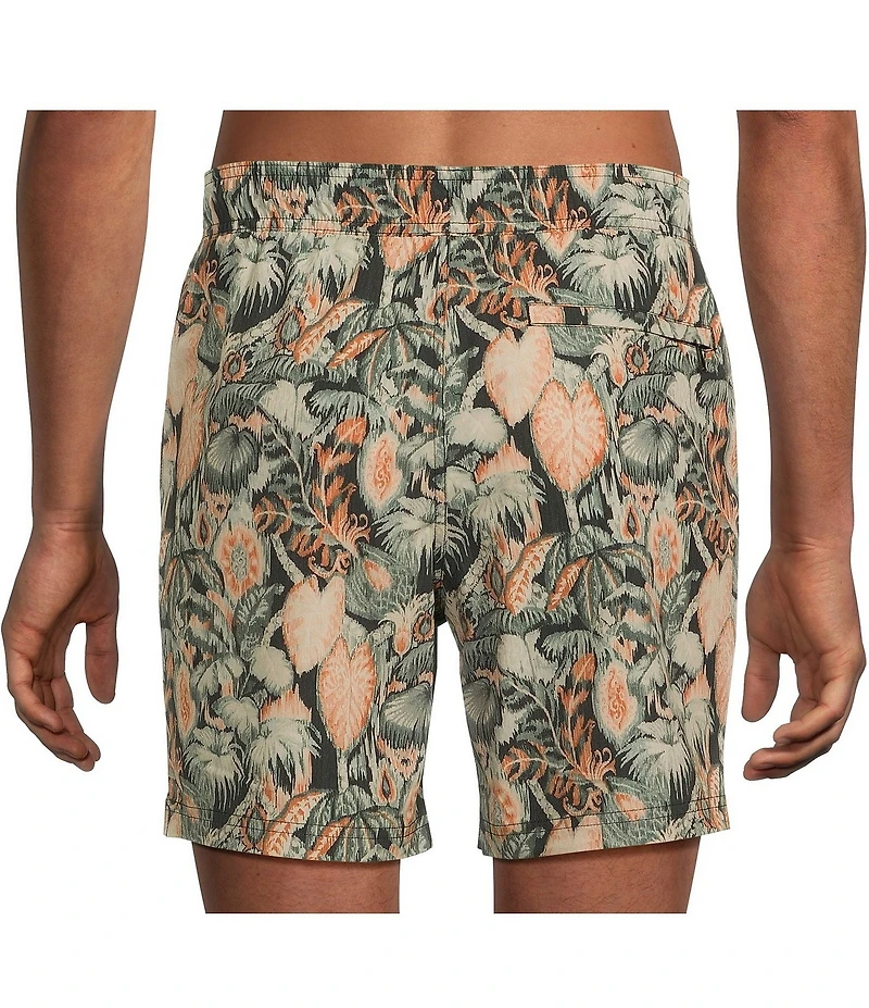 Rowm Trop Ikat 6#double; Swim Trunks