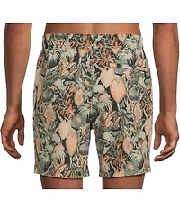 Rowm Trop Ikat 6#double; Swim Trunks